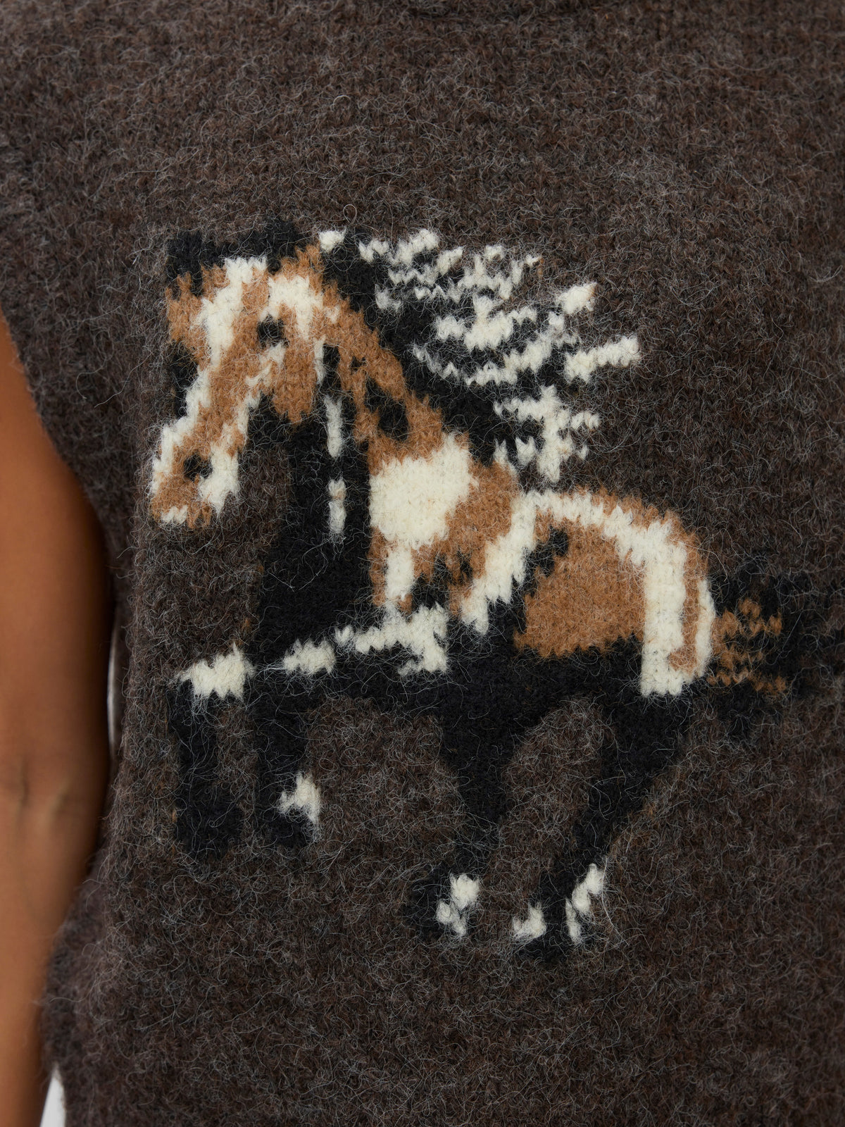 Vero Moda - ARIANNA - Horse knit tank top