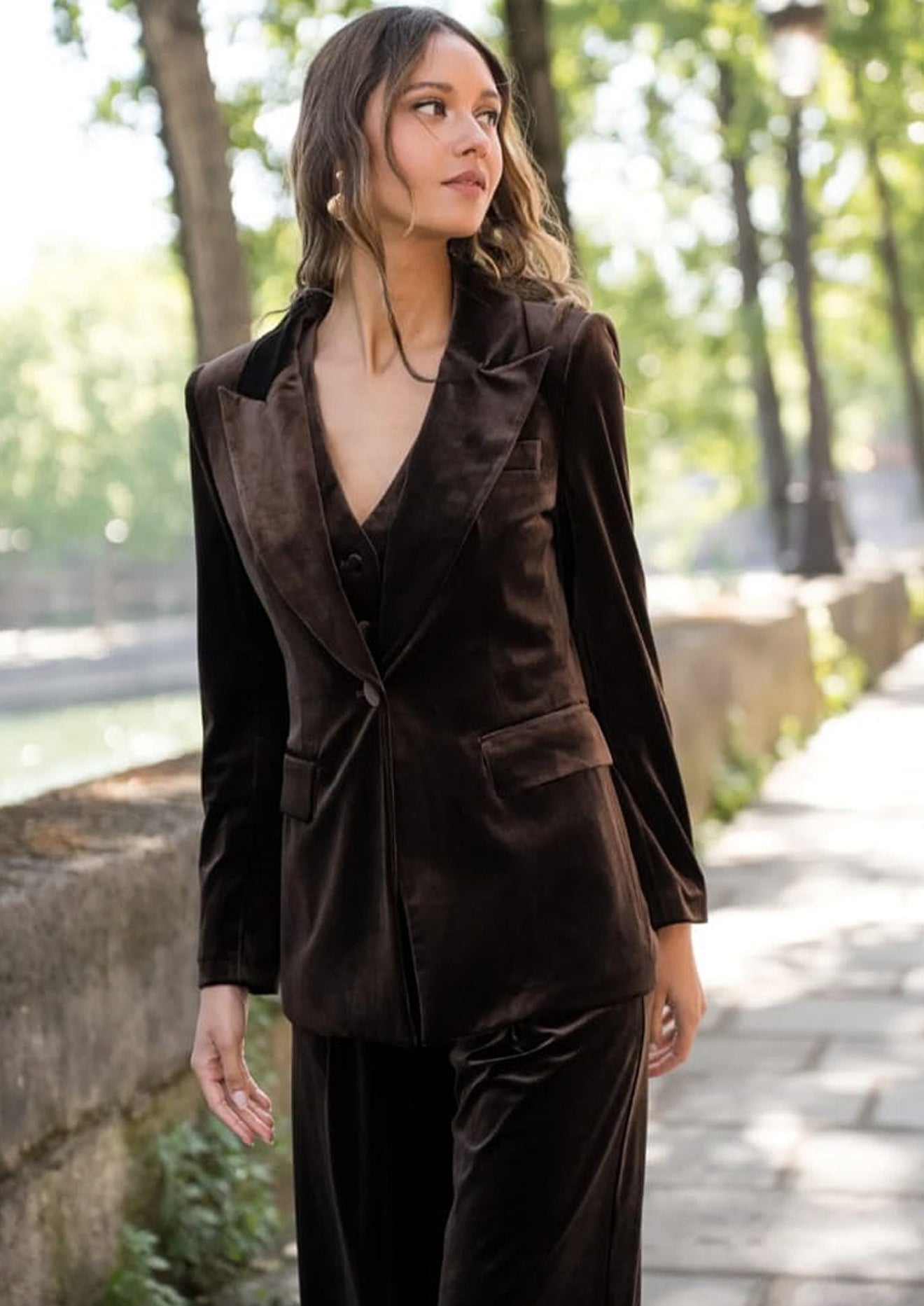 LANA - Velvet blazer