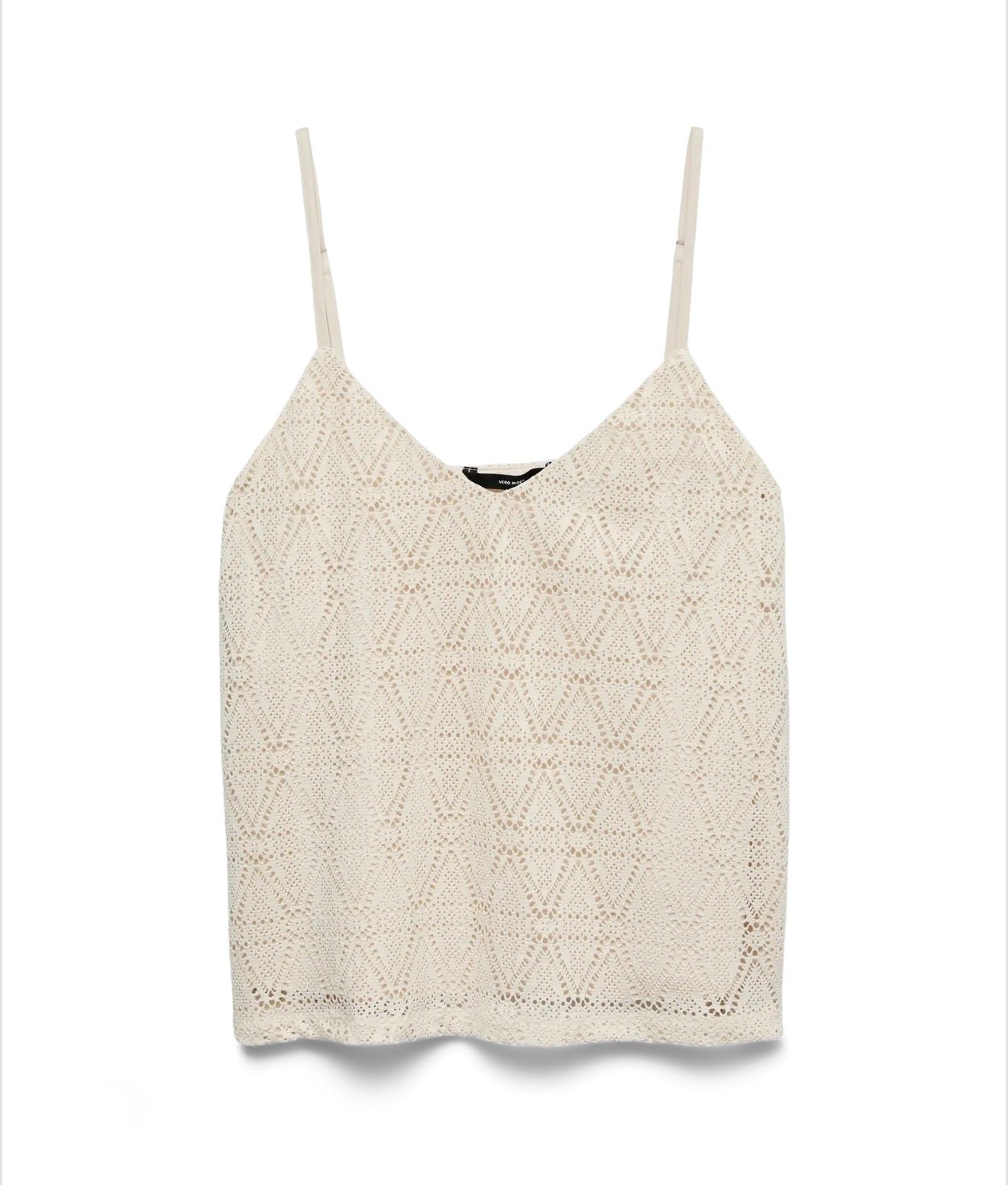 Vero Moda - MAYA - Crochet strappy cami top