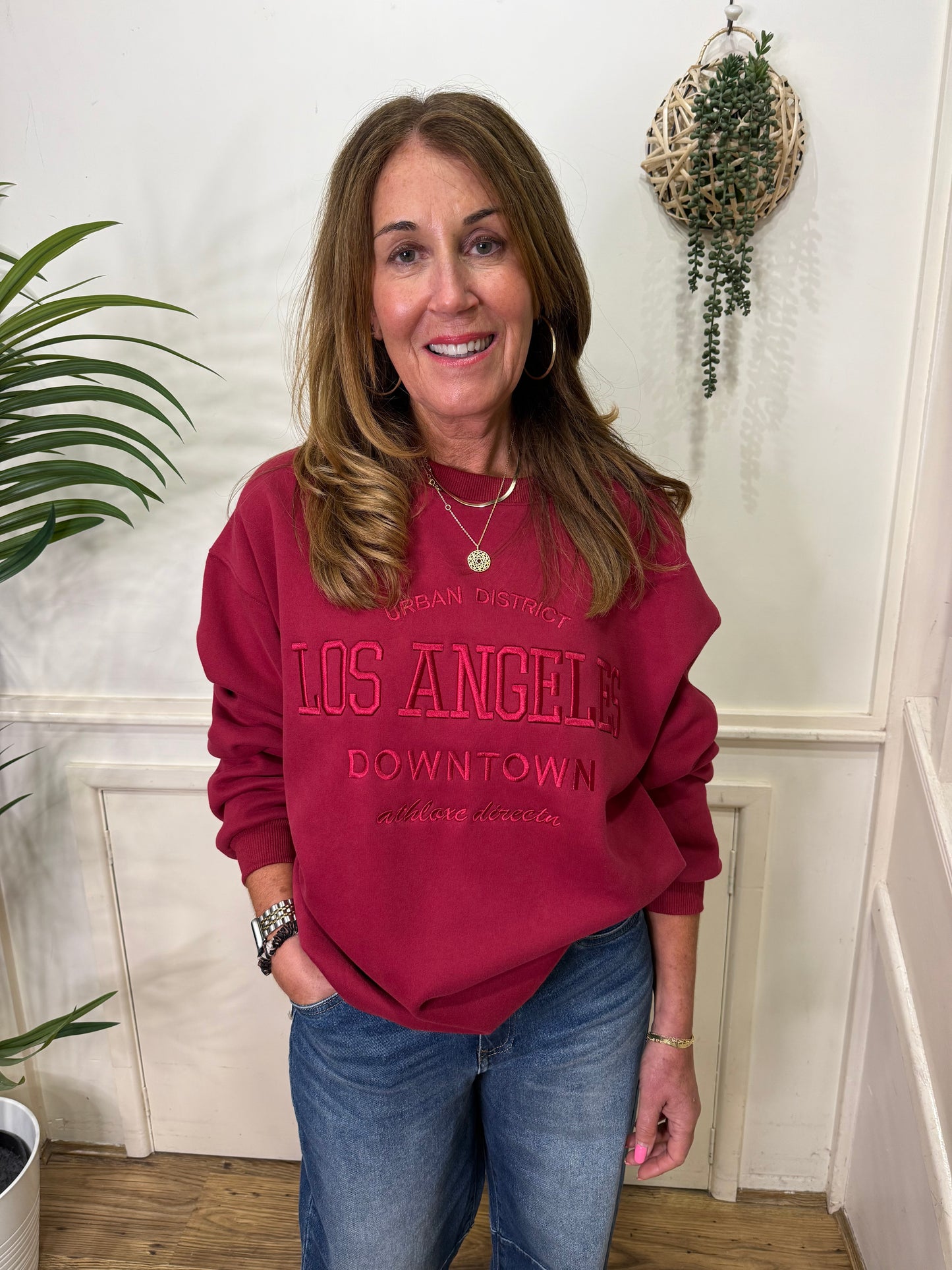 LORAH - Oversized Los Angeles sweater