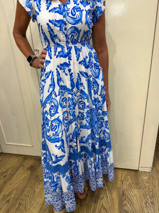 WRENLEY - Paisley maxi dress