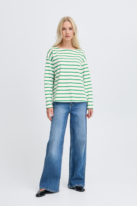 B.Young - RAMSI - Stripe long sleeve top
