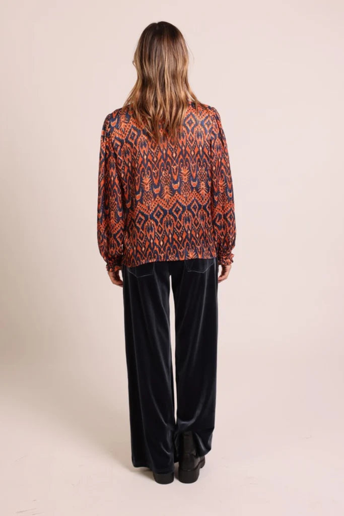 Traffic People - TRUCE - Printed aztec blouse