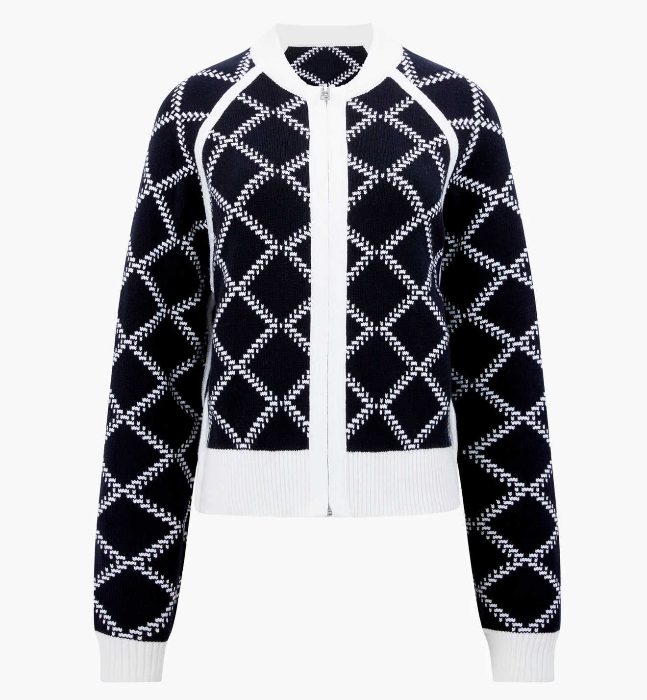 French Connection - 78YAA - Odessa reversible checks cardigan