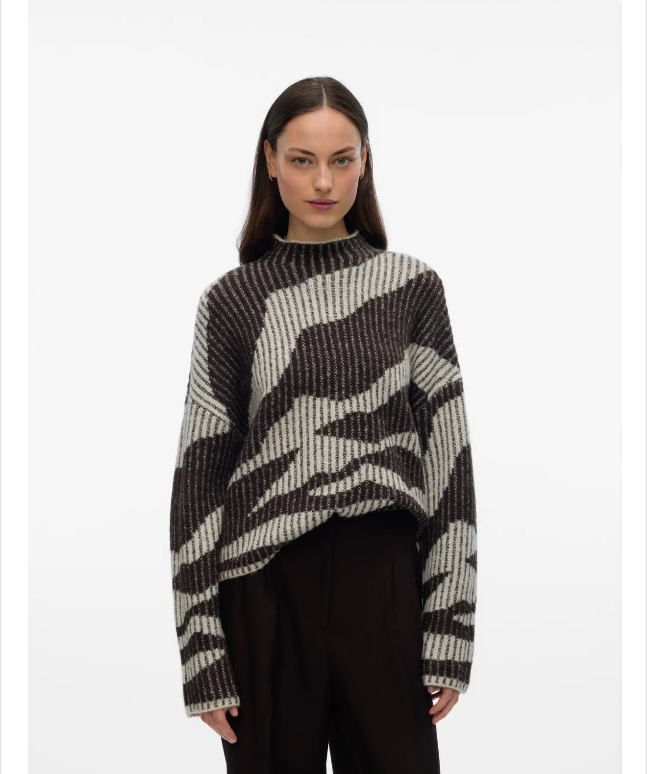 Vero Moda - SCORPIO - Super soft zebra print knit