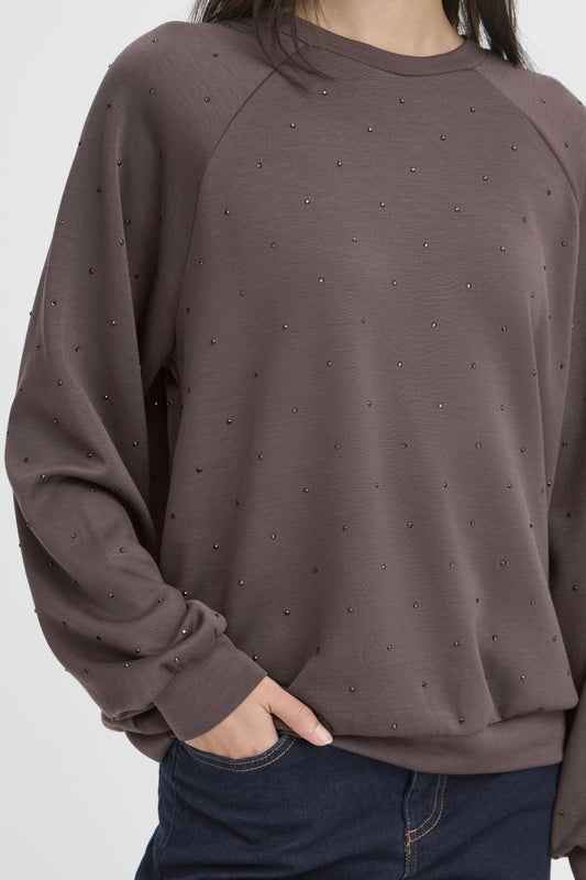 ICHI - AMIAS - Super soft sparkle sweater