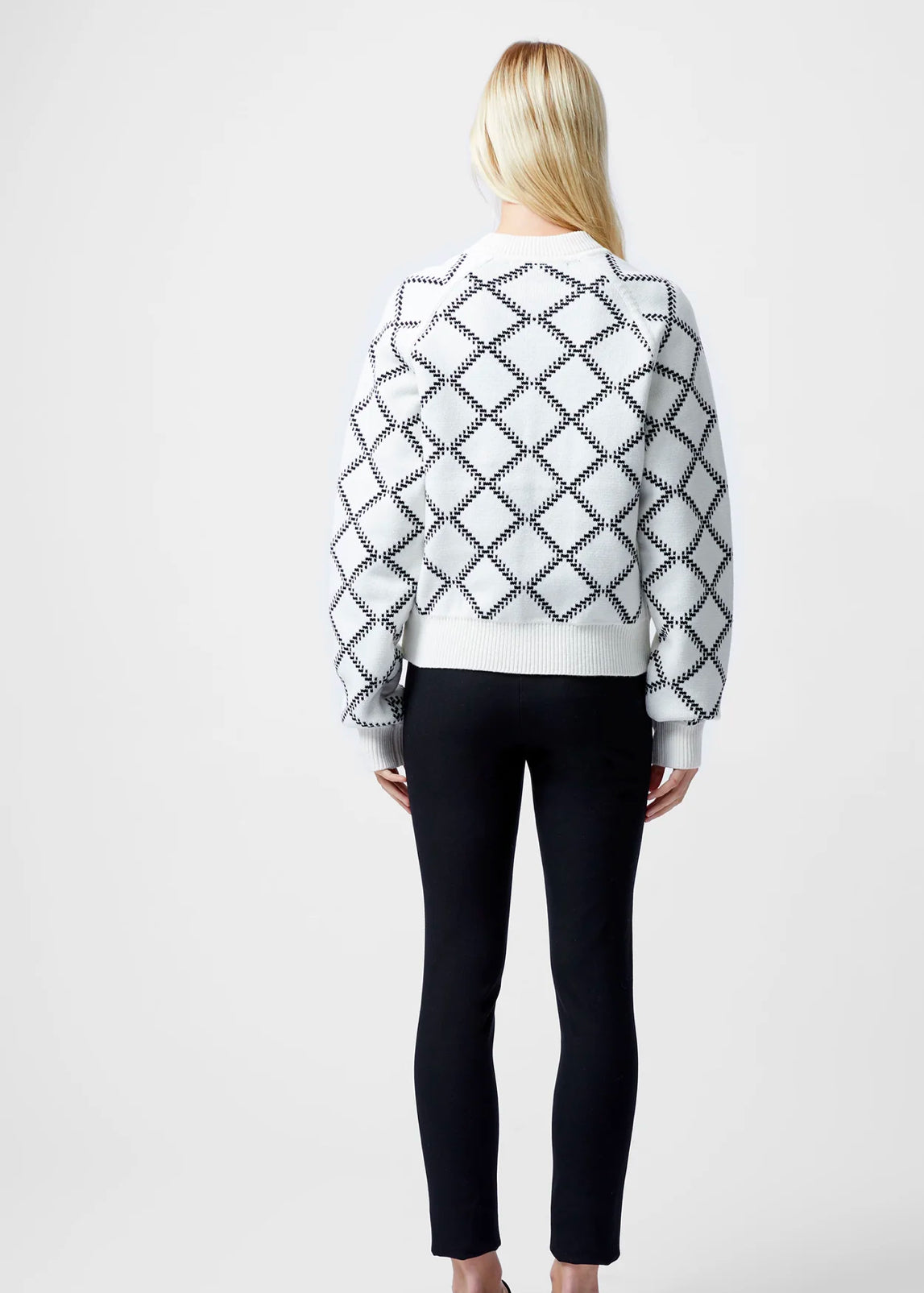French Connection - 78YAA - Odessa reversible checks cardigan