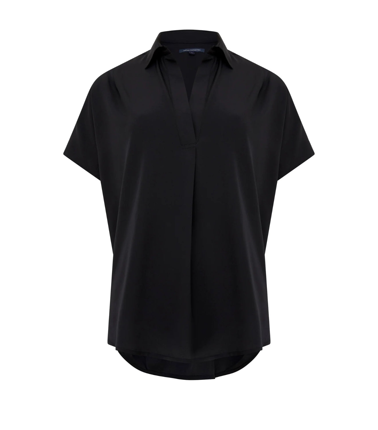 French connection - 72MZN - Crepe Light Recycled Popover Shirt