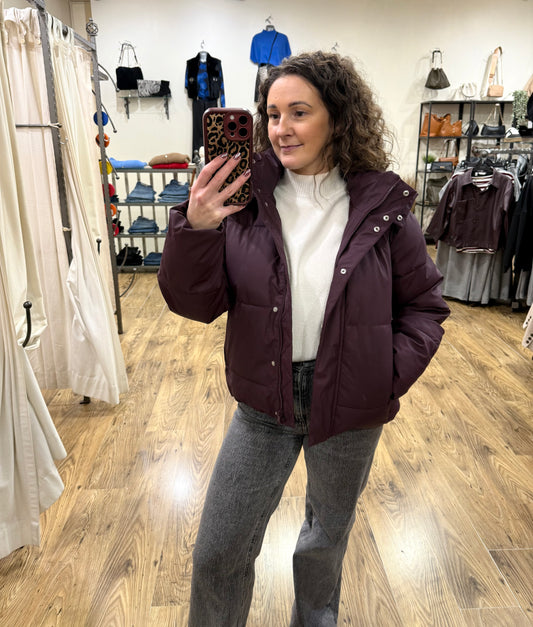 Vero Moda - GERTAKYLIE - Coated puffa coat