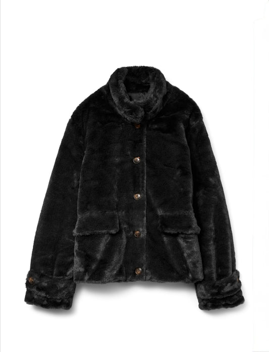 Vero Moda - SONJAEVA - Faux fur jacket