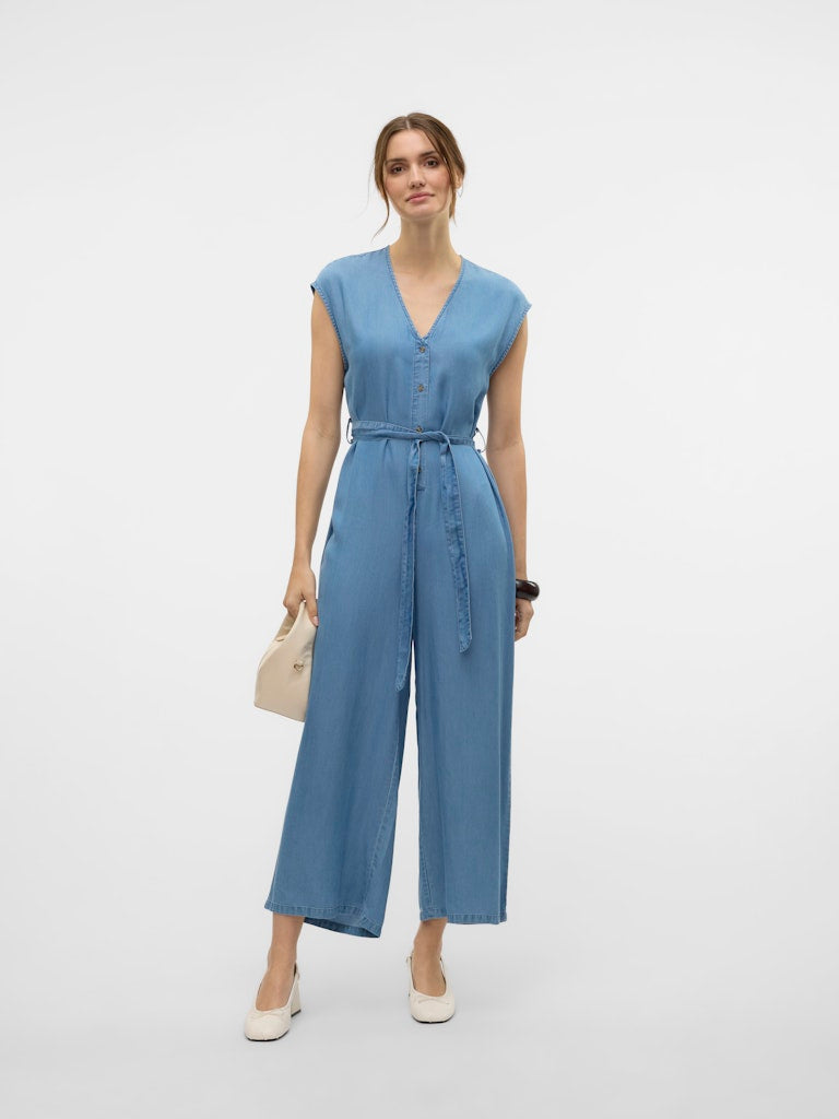 Vero Moda - FLEUR - Chambray jumpsuit