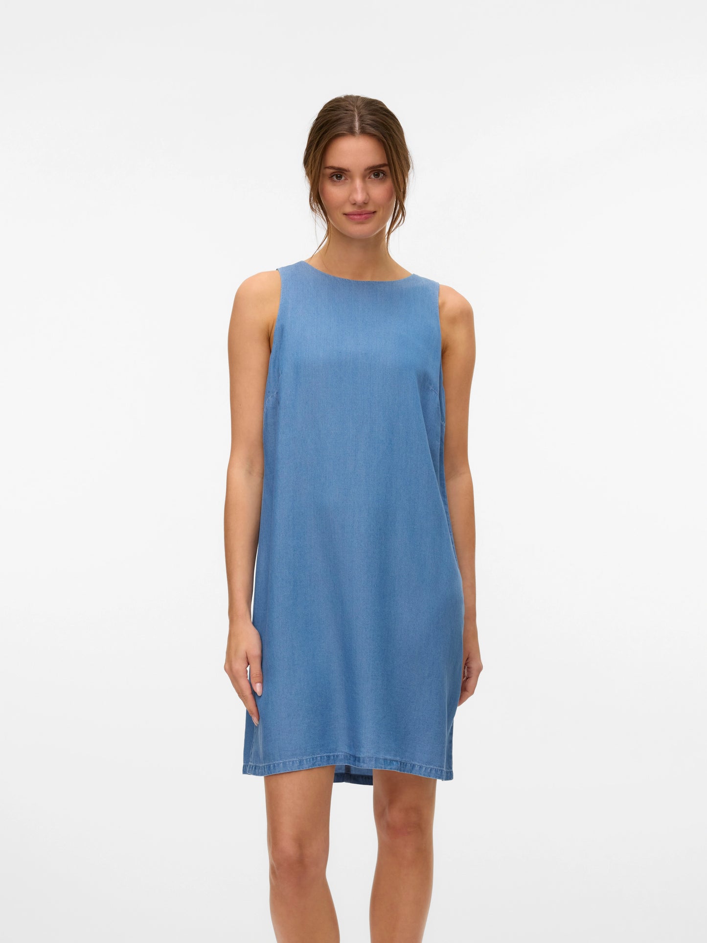 Vero Moda - FLEUR - Chambray sleeveless dress