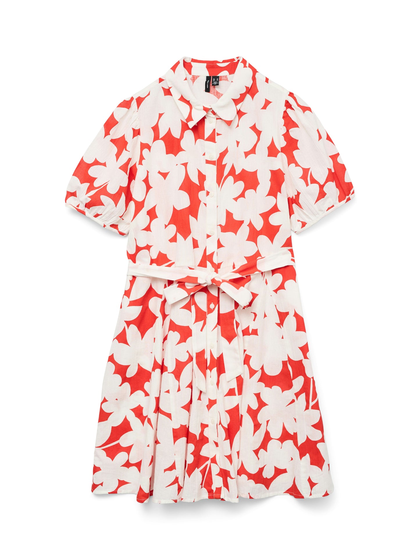 Vero Moda - DICTHE - Printed short sleeve shirt dress