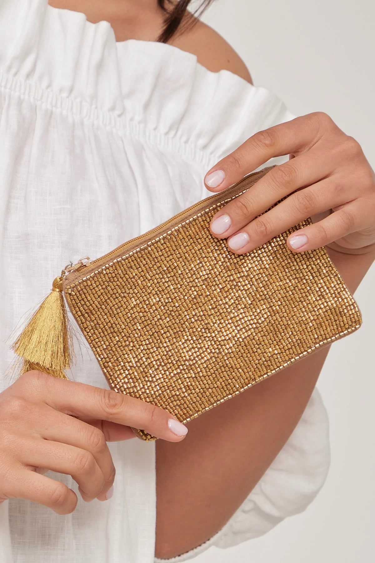 Eb & Ive - PLAYA POUCH - GOLD