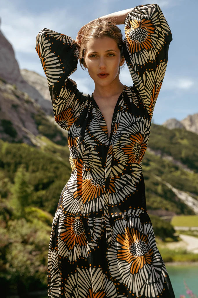 Traffic People - BLAME - Printed maxi dress