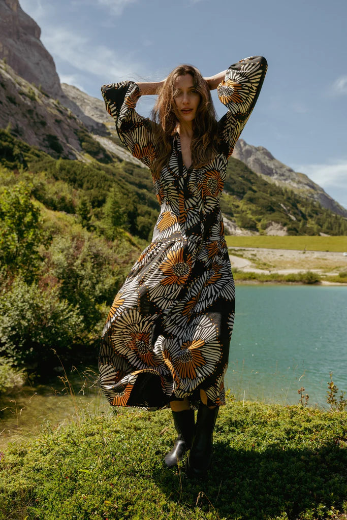 Traffic People - BLAME - Printed maxi dress