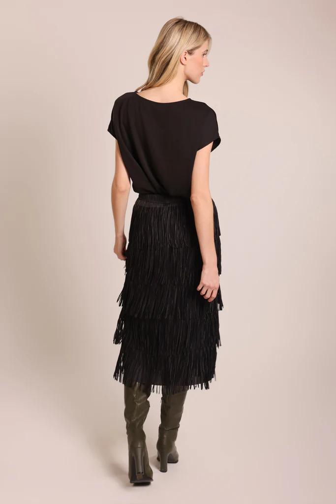 Traffic People - GLORIA - Tassle midi skirt