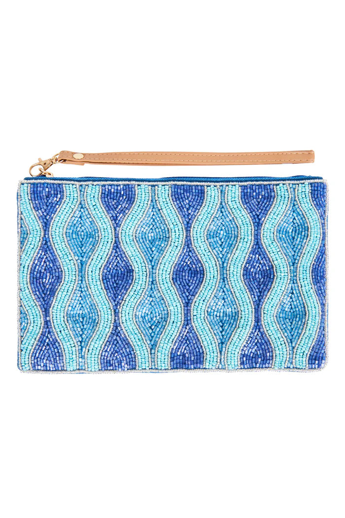 Eb & Ive - ELYSIAN POUCH - COBALT