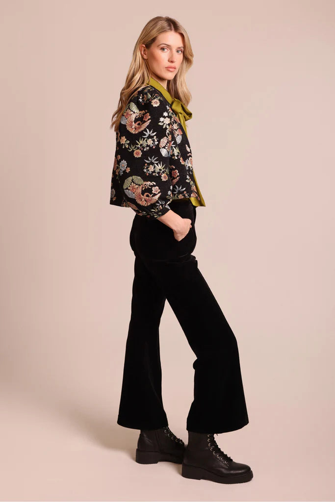 Traffic People - PADDLE - Embroidered puff sleeve jacket