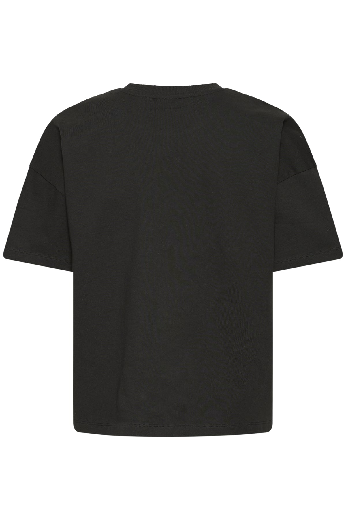 ICHI - PETRO - Cut out oversized heart t.shirt with diamanté detail