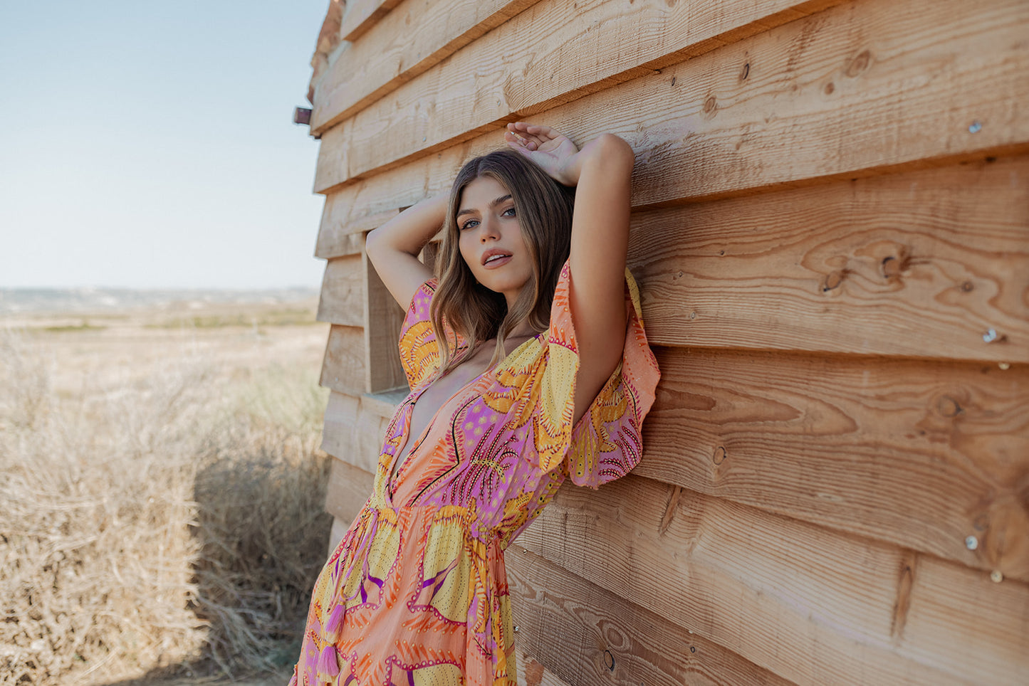 Piti Cuiti - L323 - Marrakech printed playsuit