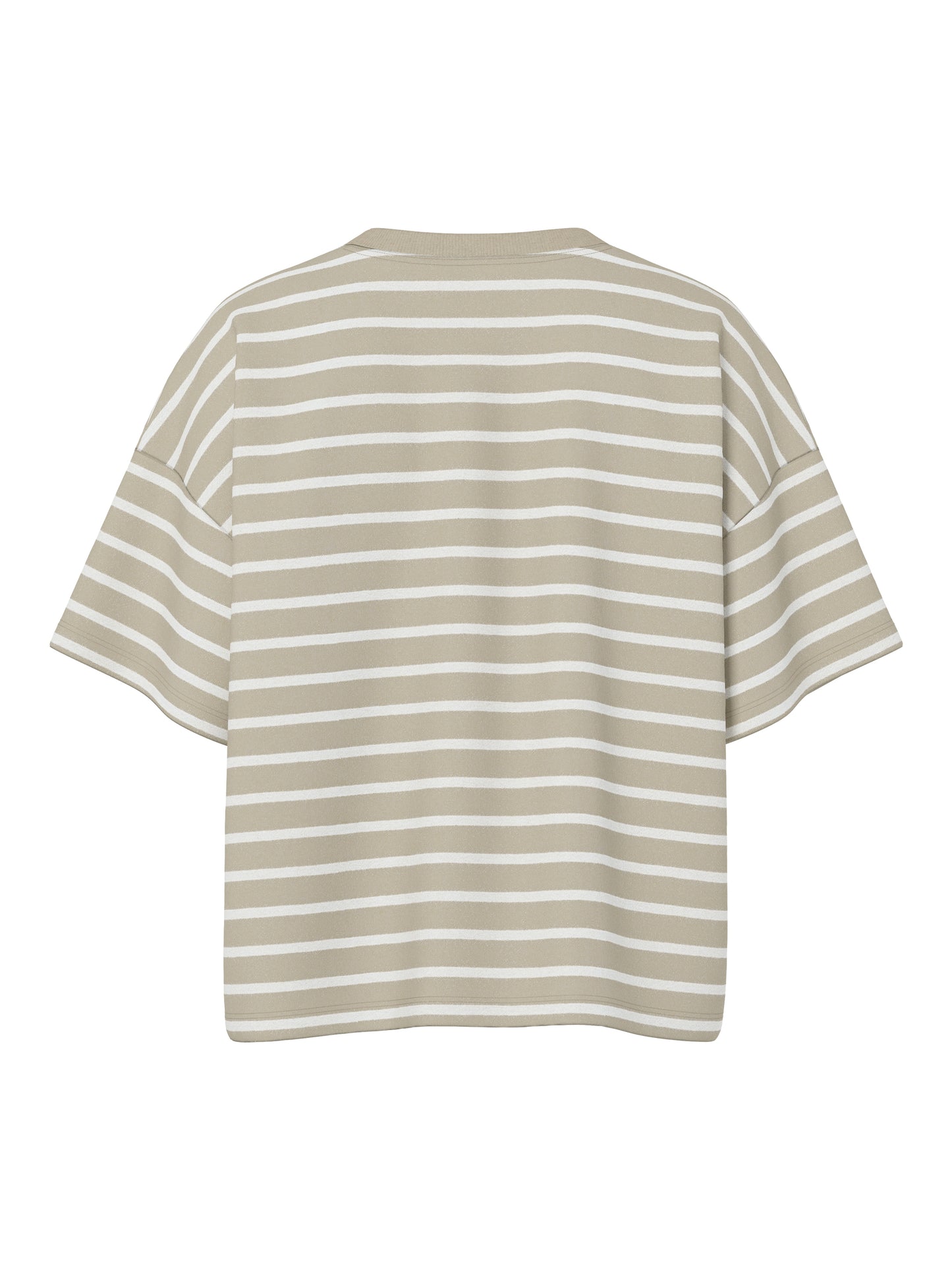 Pieces - CHILLI - Short sleeve stripe sweater