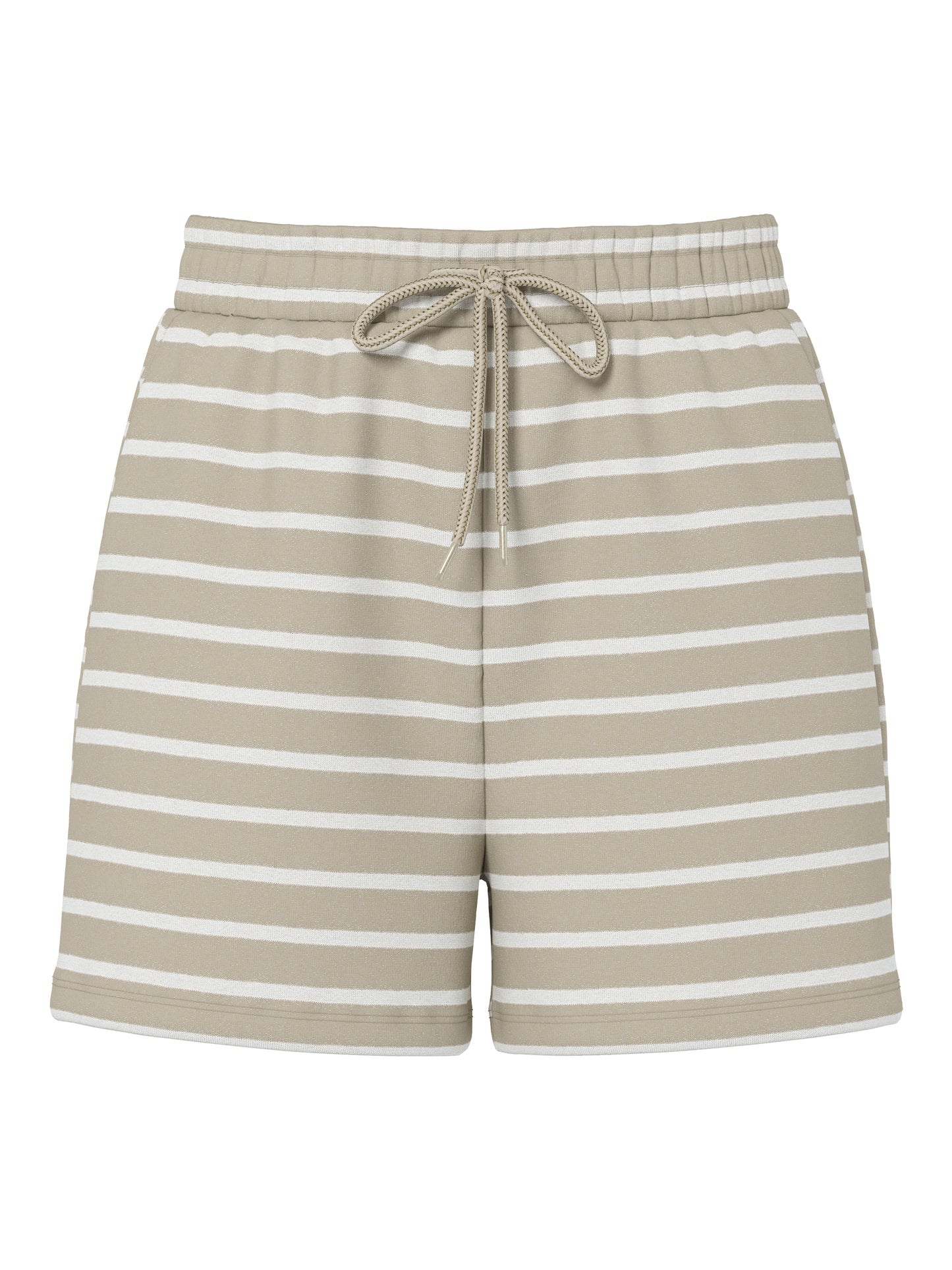 Pieces - CHILLI - Sweat stripe shorts