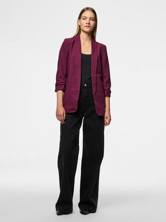 Pieces - BOSELLA - Ruched sleeve blazer