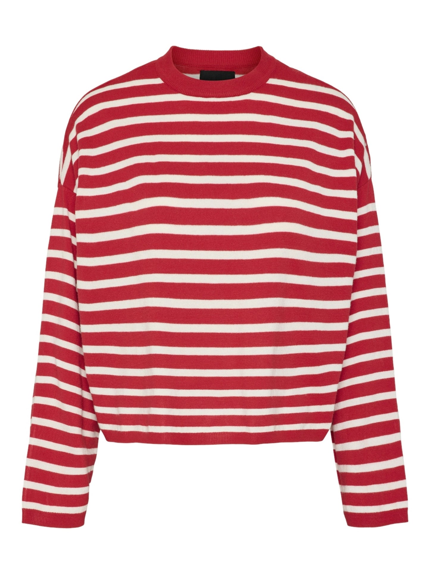 Pieces - MILLE - Stripe long sleeve fine jumper