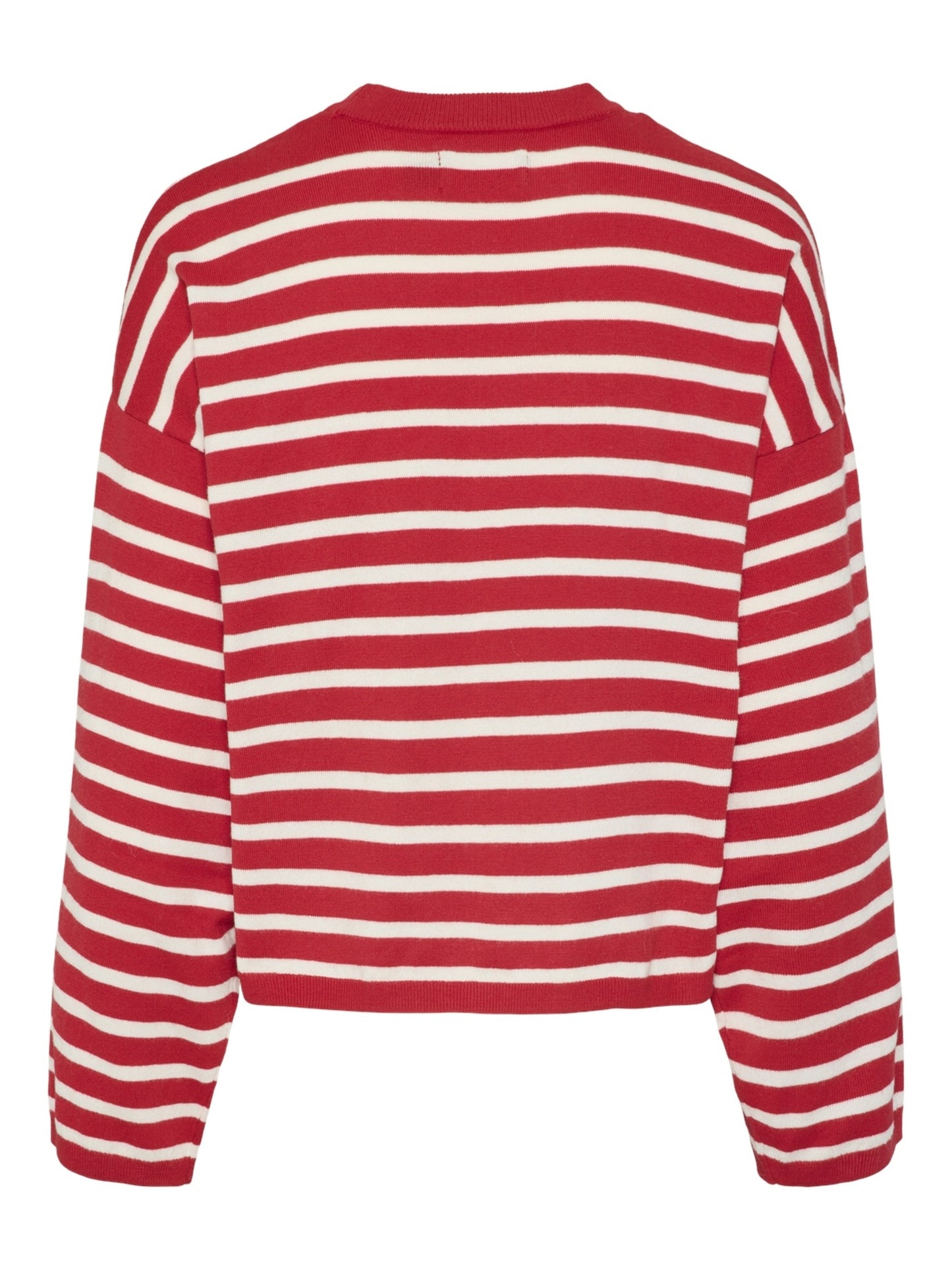 Pieces - MILLE - Stripe long sleeve fine jumper