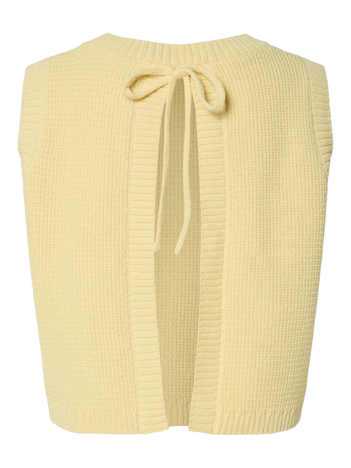 PIECES - SIDNI - Knitted bow back tank top