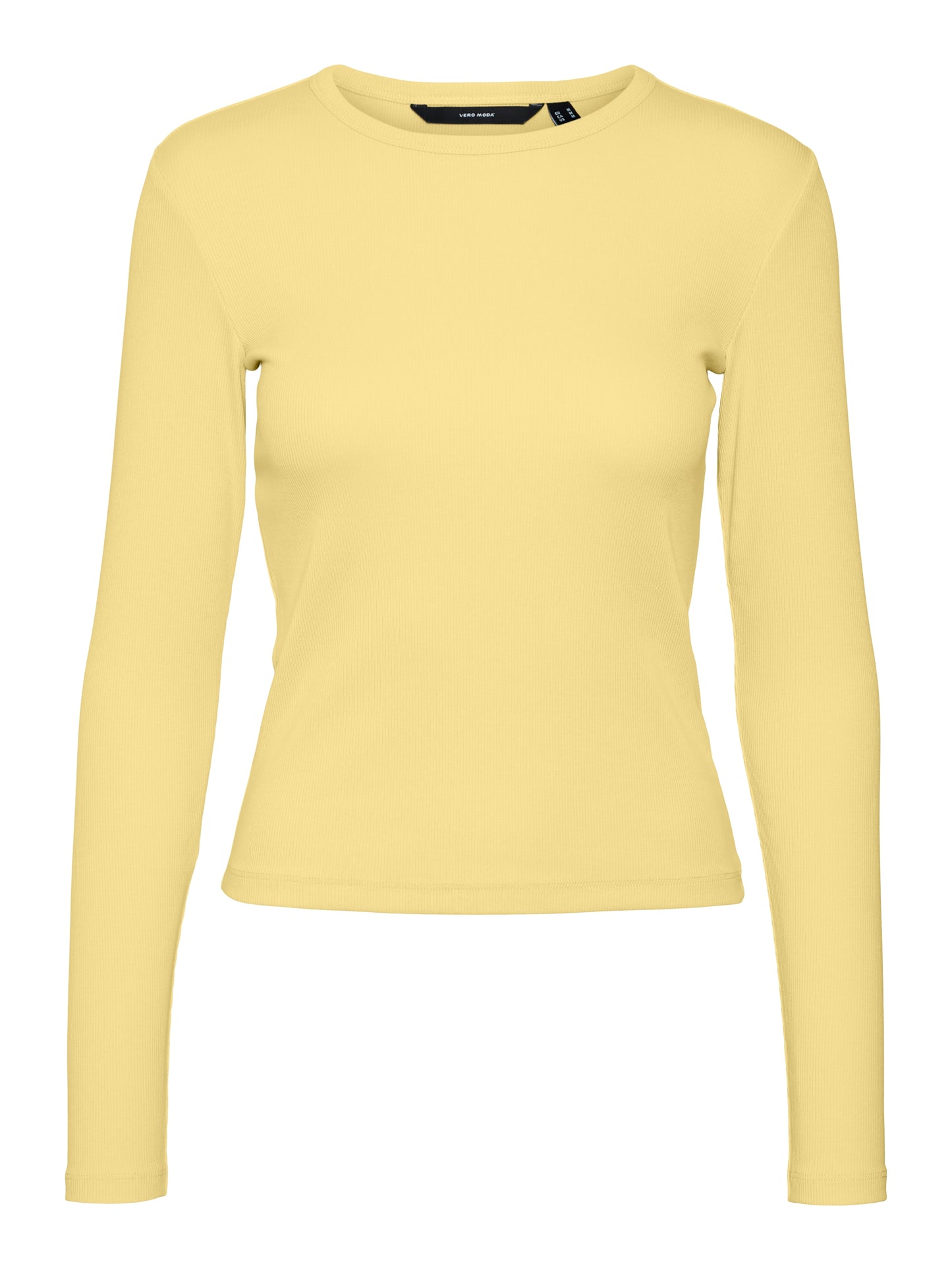 Vero Moda - CHLOE - Ribbed long sleeve basic top