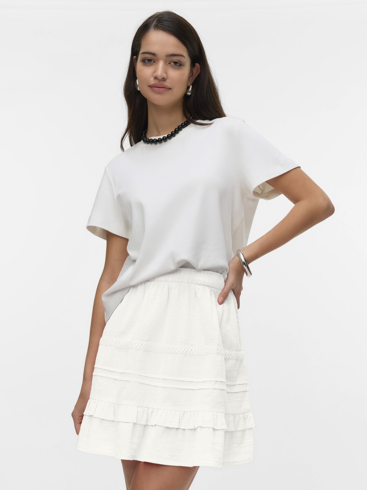 Vero Moda - PRETTY - Summer mini skirt