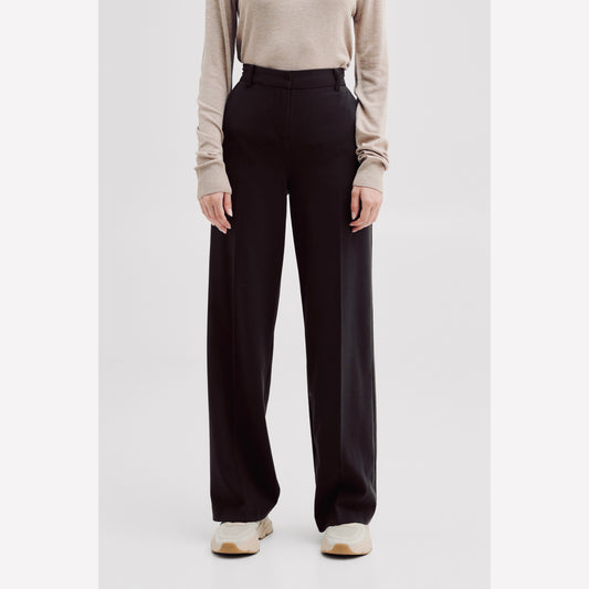 B.Young - DANTA - Wide leg trousers - Black image 1