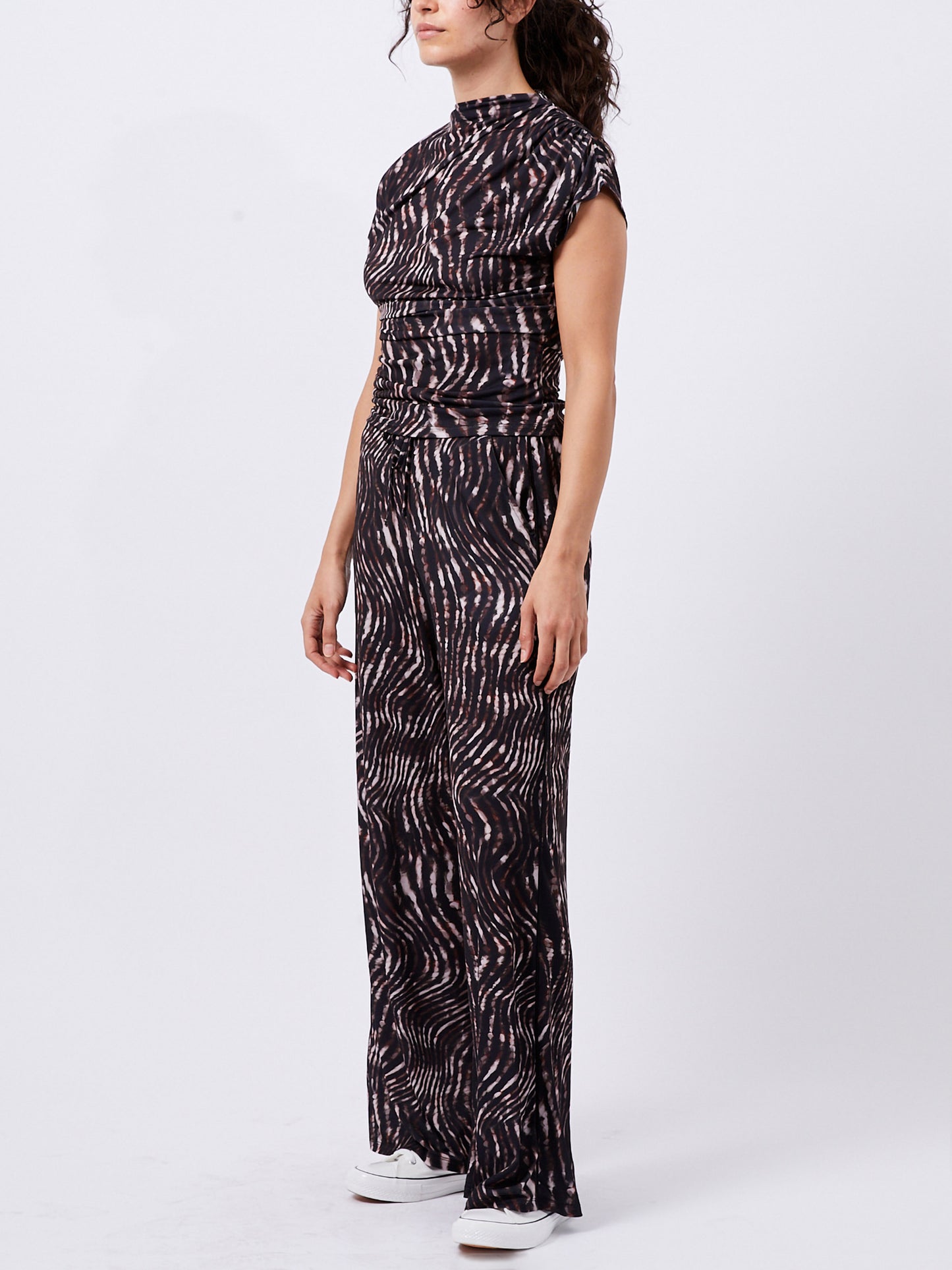 French Connection - 74YBN - Zina portia printed trousers
