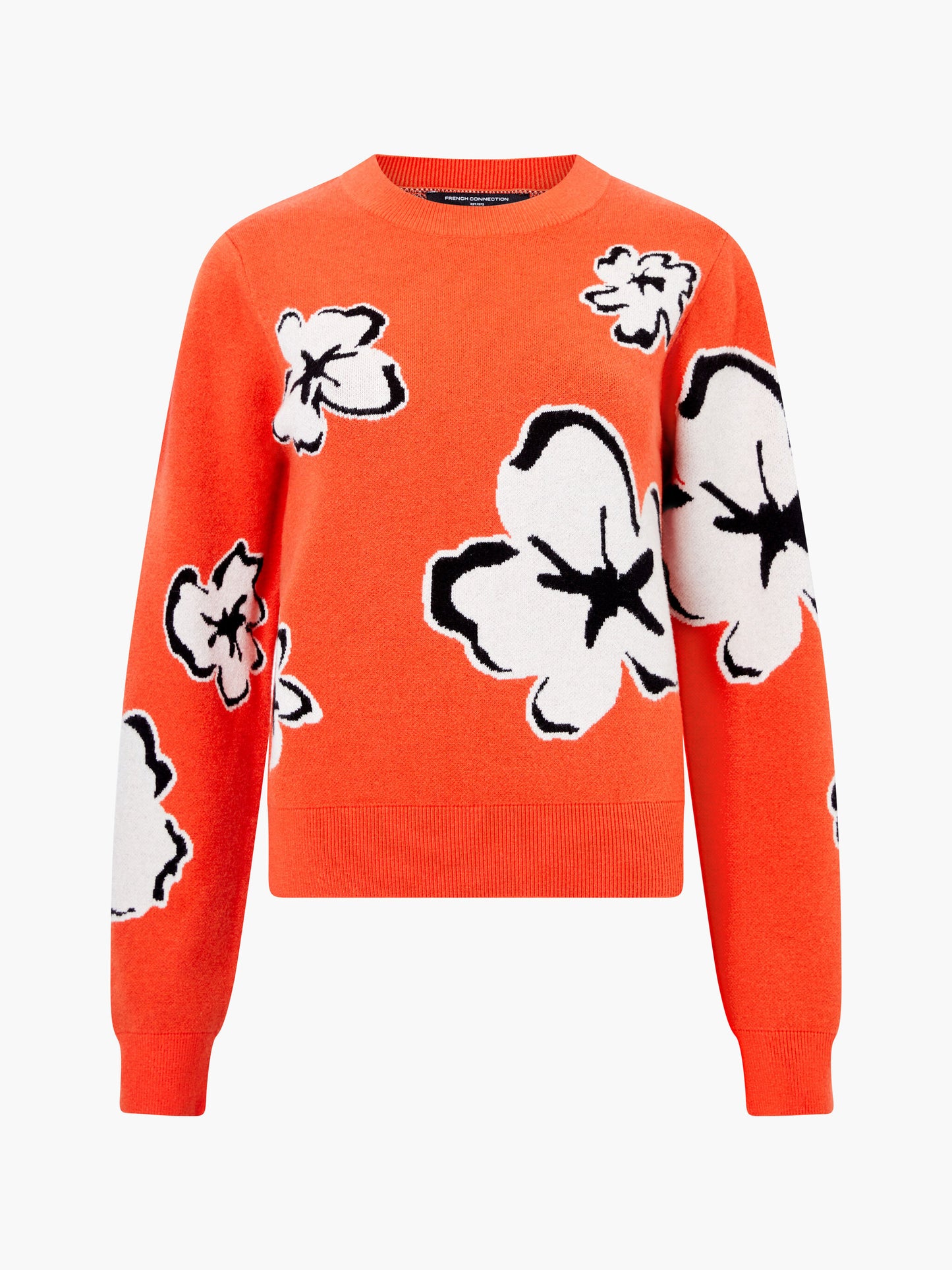French Connection - 78ZBL - Paislee Floral Jacquard Jumper