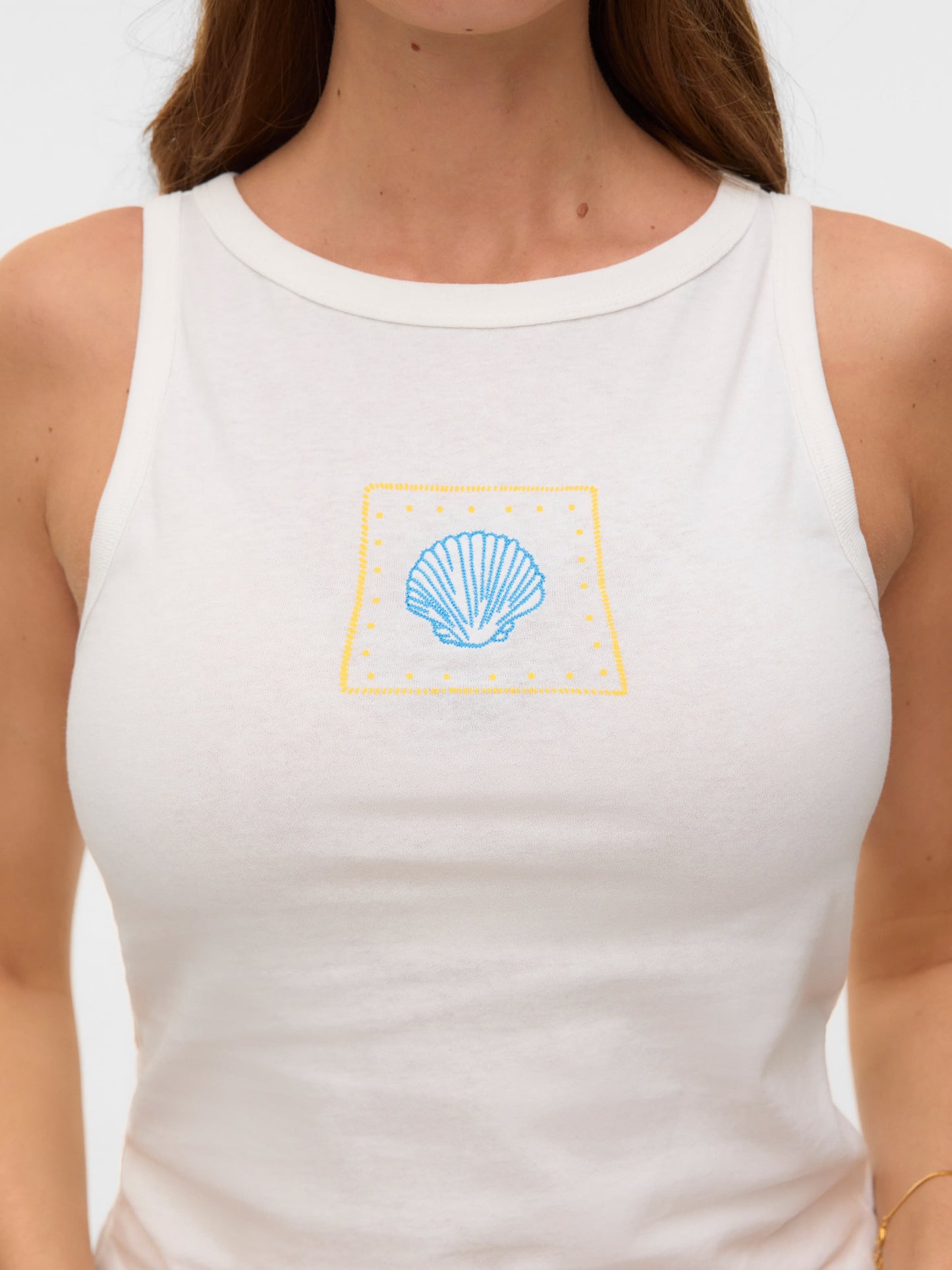 Vero Moda - ALLY - Clam shell vest top