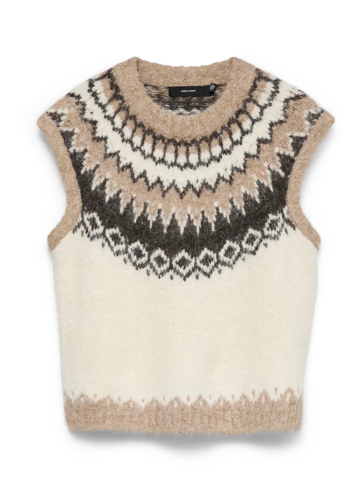 Vero Moda - ASPEN - Fairisle knitted tank
