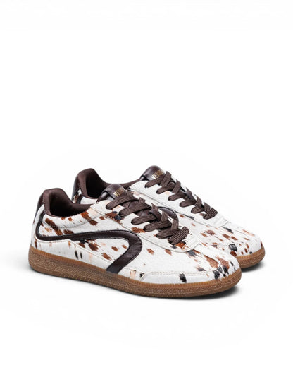 VERBENAS Footwear - SIMONA - Cow print trainer