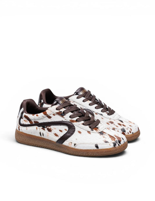 VERBENAS Footwear - SIMONA - Cow print trainer
