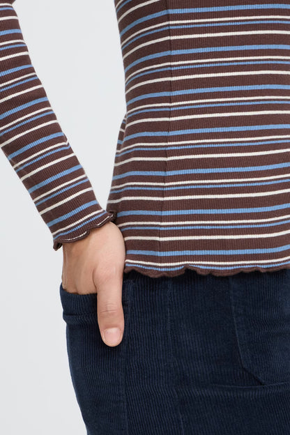 B.Young - TONE - Long sleeve stripe t.shirt