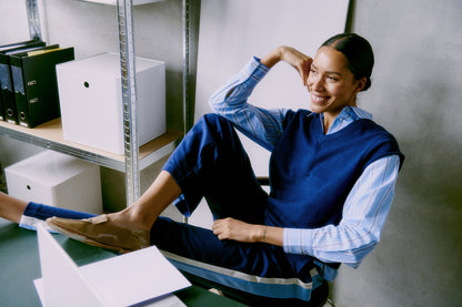 B.Young - Rizetta - Side stripe wide leg joggers