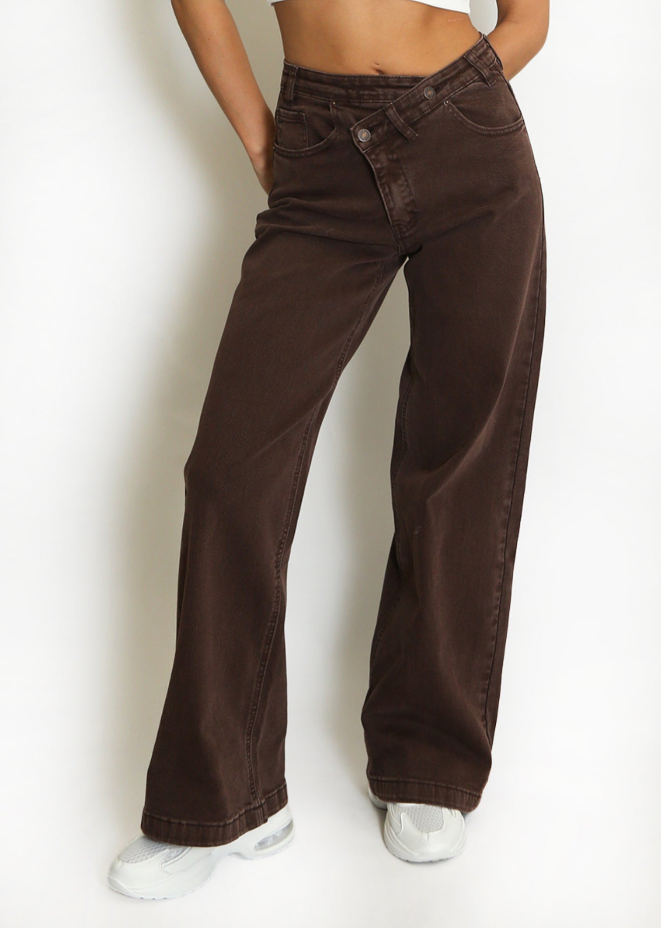 JENIPHER - High rise dad fit jeans