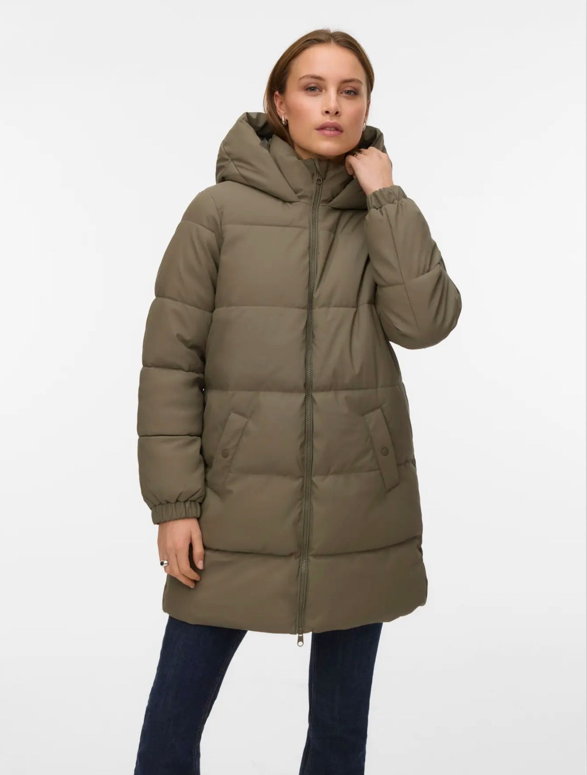 Vero Moda - GRETAFIE - Coated puffer coat