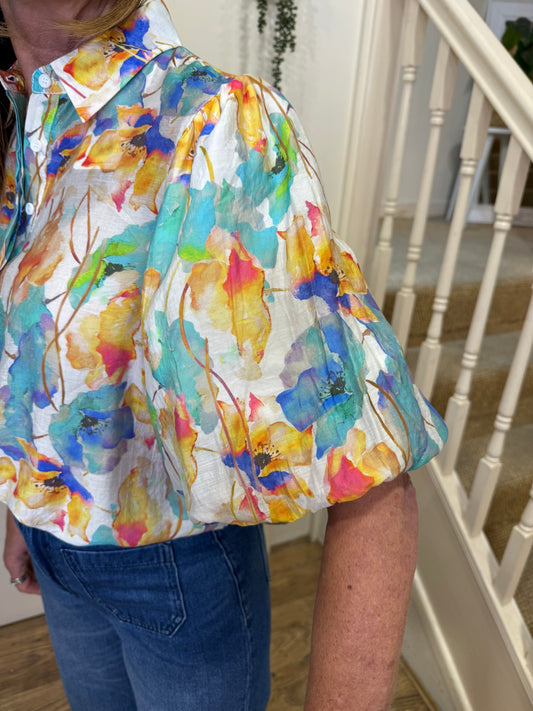 EMERY - Puff sleeve shirt