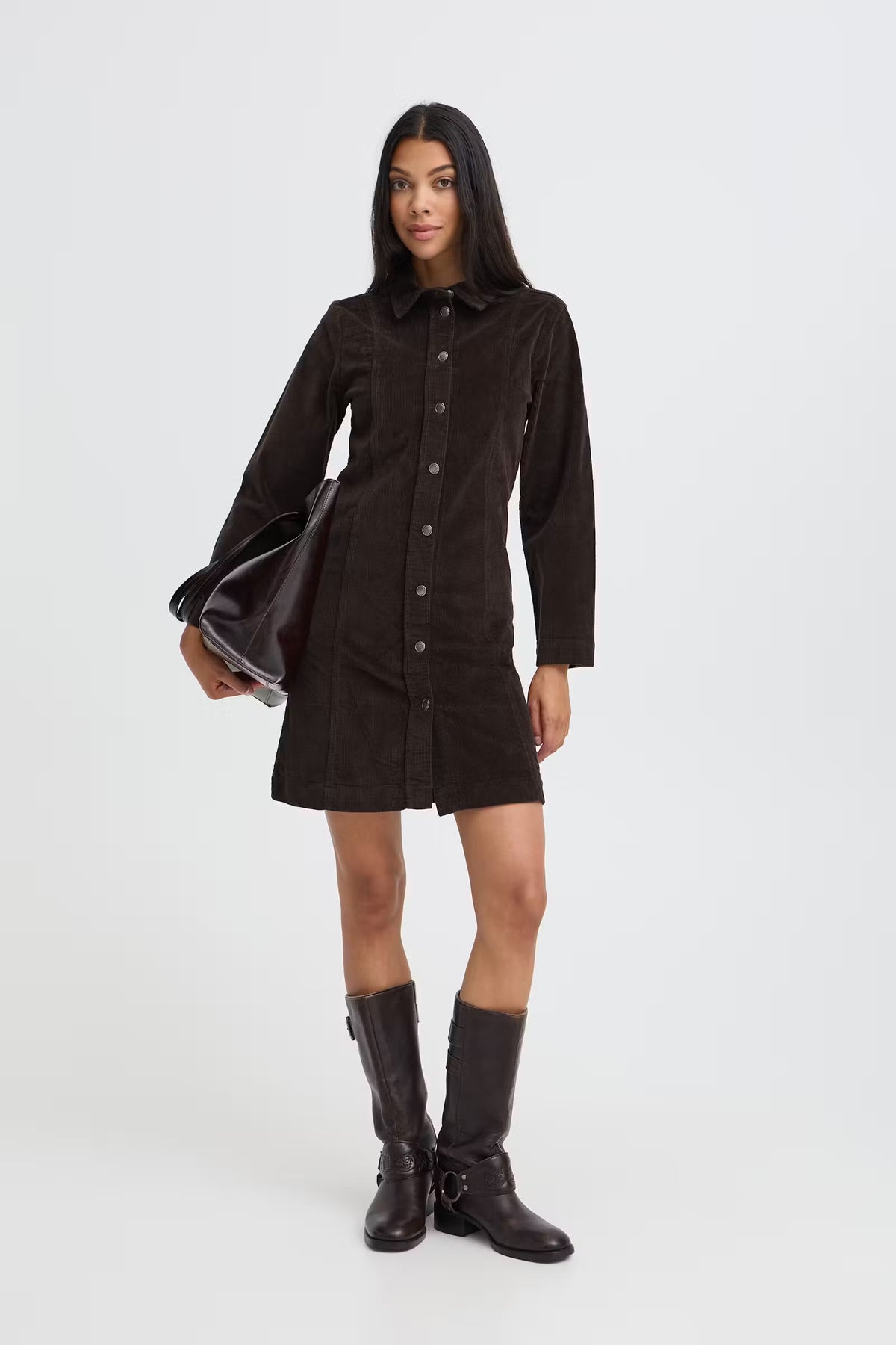 B.Young - DASIK - Long sleeve cord dress