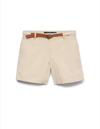 Vero Moda - FIEBY - Chino belted shorts