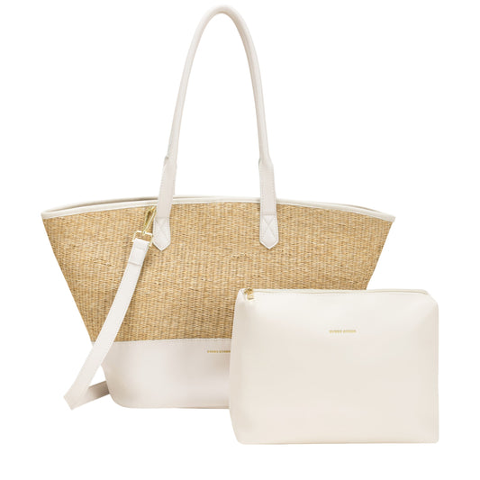 Every Other - 12049 - Large straw shoulder bag