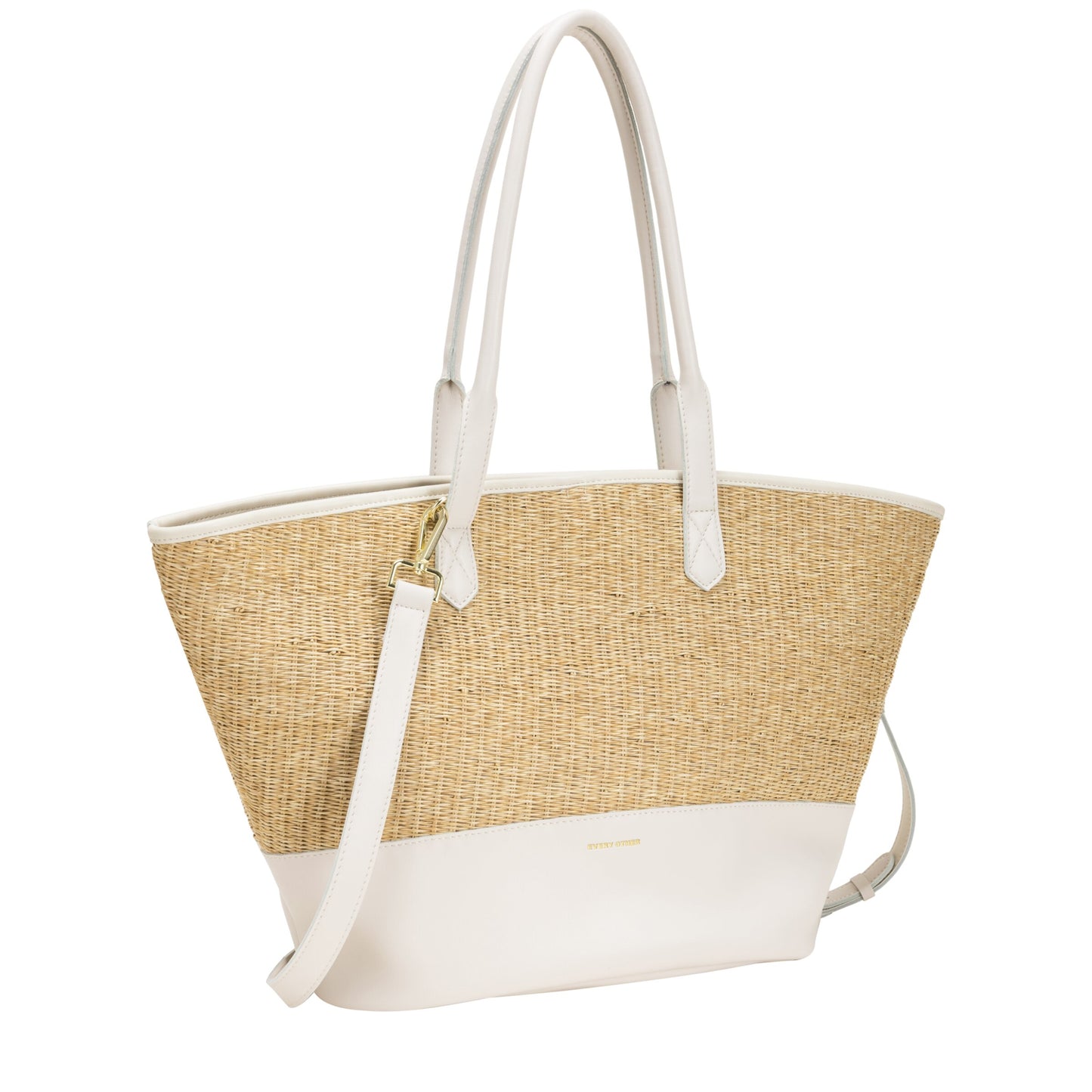 Every Other - 12049 - Large straw shoulder bag