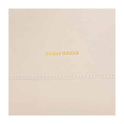 Every Other - 12064 - Draw top tote bag - Cream